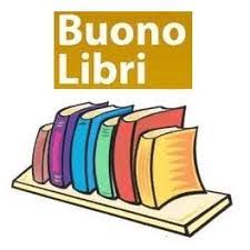 immagine contenente libri su una mensola e la scritta buono libri